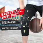 1 Piece Basketball Kneepads Elastic Foam Volleyball Knee Pad Protector Fitness Gear Sports Training Support Bracers