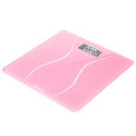 Two Colors 180Kg Slim Waist Pattern Personal Scale LCD Display Electronic Weighting Scale Transp Bathroom Weight Scale