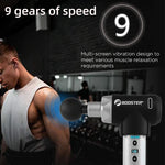 Booster Pro2 Deep Tissue Muscle Massage Gun Cordless Therapy Vibration Body Massager 5 Heads with Low Noise for Fitness Shaping