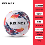 KELME Professional Football Soccer Ball TPU Size 3 Size 4 Size 5 Red Green Goal Team Match Training Balls Machine Sewing 9886130