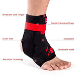 Ankle Support Brace Sports Foot Stabilizer Adjustable