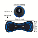 Electric Neck Massager Muscle Massage Stimulator Low Frequency Instrument Back Cervical Calf Patches Joints Relief Body