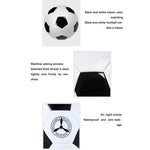 Size 5 Sports Blue PU Leather Machine-stitched Football Ball Children Professional Soccer Balls Waterproof Anti-pressure