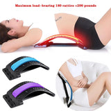 Back Massager Stretcher 
for  Pain Relief 
of  Lumbar