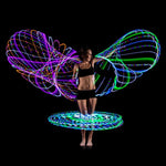 LED Fitness Circle Abdominal Fat Loss Light Fitness