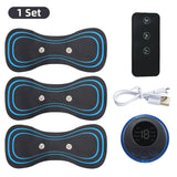 Electric Neck Massager Muscle Massage Stimulator Low Frequency Instrument Back Cervical Calf Patches Joints Relief Body