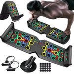 Push-up Board Set Portable Multifunctional Push-up Bar Foldable Fitness Equipment For Chest Abdomen Arms/Back Training