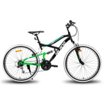 Free Shipping 26 Inch Wheel Bikes 18 Speed Bicycle Front Rear V-Brake MTB Mountain Bike Cycling Student Young Boy