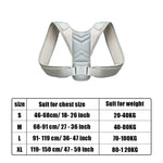 Back Posture Corrector Adjustable Neck Brace Training Equipment Home Office Man Woman Postura Shoulder Support Correction Belt