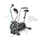 Cardio Fitness Training Equipment Fan Workout Bike