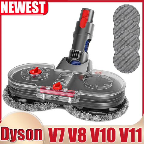 Electric mop head brush With Water Tank for Dyson V7 V8 V10 V11  vacuum cleaner Replacement Cleaner accessories