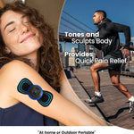 Electric Neck Massager Muscle Massage Stimulator Low Frequency Instrument Back Cervical Calf Patches Joints Relief Body