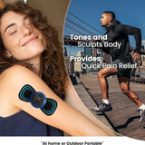 Electric Neck Massager Muscle Massage Stimulator Low Frequency Instrument Back Cervical Calf Patches Joints Relief Body