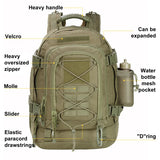 60L Men Military Tactical Backpack Molle Army Hiking Climbing Bag Outdoor Waterproof Sports Travel Bags Camping Hunting Rucksack