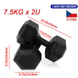 Hexagon Dumbbells Gym Weights