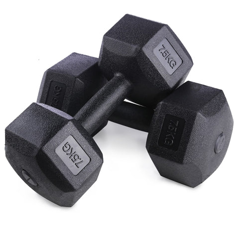 Hexagon Dumbbells Gym Weights