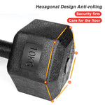 Hexagon Dumbbells Gym Weights