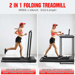 2-in-1 Multi-functional Foldable Treadmills  Indoor