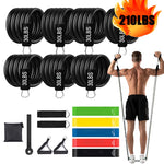 Elastic Fitness Bands Sport Equipment Gym Accessories Bodybuilding